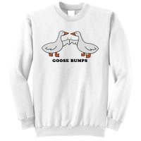 Embroidered Animal Goose Bumps Sweatshirt