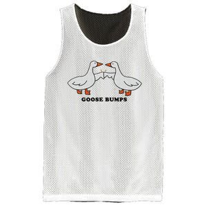 Embroidered Animal Goose Bumps Mesh Reversible Basketball Jersey Tank