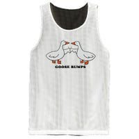 Embroidered Animal Goose Bumps Mesh Reversible Basketball Jersey Tank