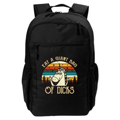 Eat A Giant Bag Of Dicks Unicorn Backpack