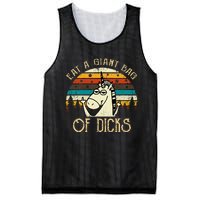 Eat A Giant Bag Of Dicks Unicorn Mesh Reversible Basketball Jersey Tank