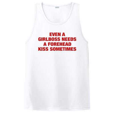 Even A Girlboss Needs A Forehead Kiss Sometimes PosiCharge Competitor Tank