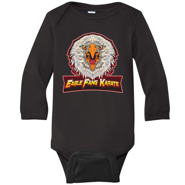 Eagle Fang Karate Fan Baby Long Sleeve Bodysuit