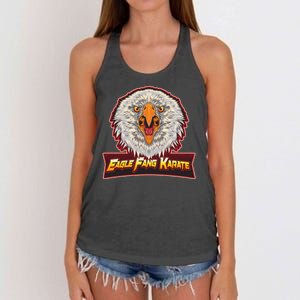 Eagle Fang Karate Fan Women's Knotted Racerback Tank