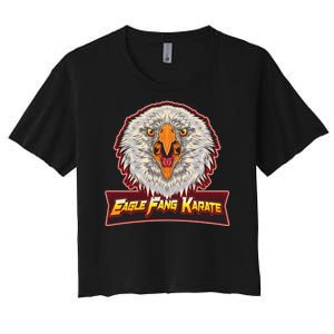 Eagle Fang Karate Fan Women's Crop Top Tee