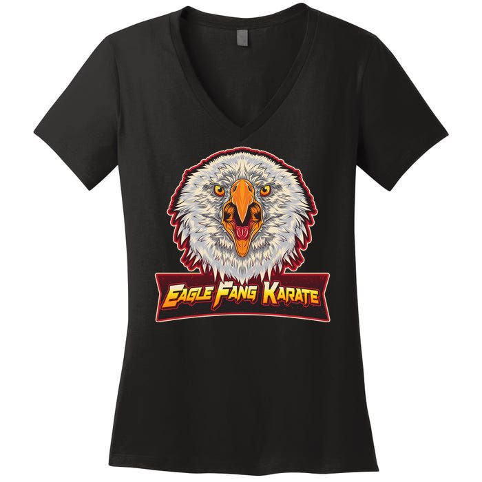 Eagle Fang Karate Fan Women's V-Neck T-Shirt