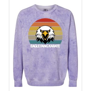 Eagle Fang Karate Retro Logo Colorblast Crewneck Sweatshirt