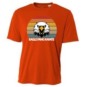 Eagle Fang Karate Retro Logo Cooling Performance Crew T-Shirt