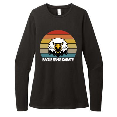 Eagle Fang Karate Retro Logo Womens CVC Long Sleeve Shirt