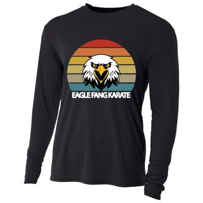 Eagle Fang Karate Retro Logo Cooling Performance Long Sleeve Crew