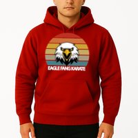 Eagle Fang Karate Retro Logo Hoodie