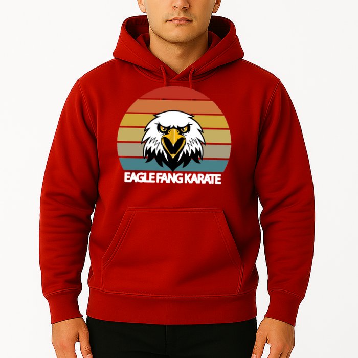 Eagle Fang Karate Retro Logo Hoodie