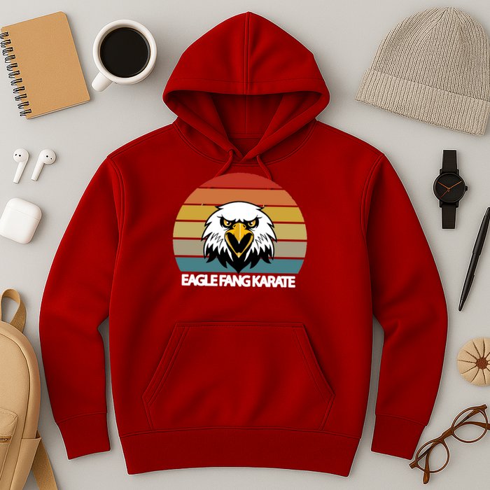 Eagle Fang Karate Retro Logo Hoodie