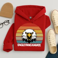 Eagle Fang Karate Retro Logo Hoodie