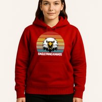 Eagle Fang Karate Retro Logo Hoodie