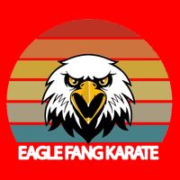 Eagle Fang Karate Retro Logo Hoodie
