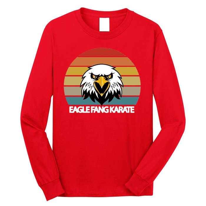 Eagle Fang Karate Retro Logo Long Sleeve Shirt