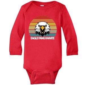 Eagle Fang Karate Retro Logo Baby Long Sleeve Bodysuit