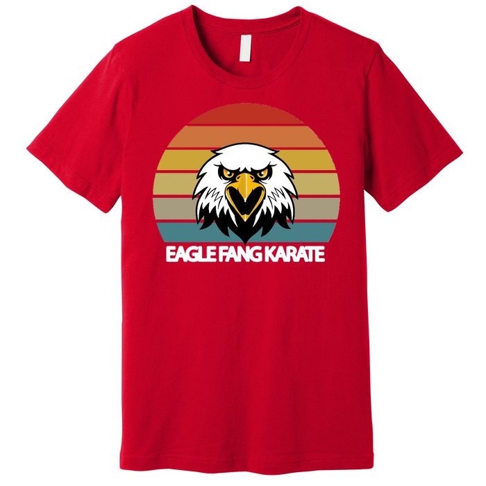 Eagle Fang Karate Retro Logo Premium T-Shirt