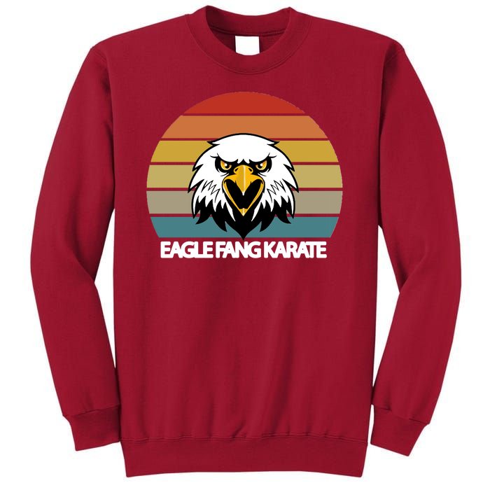 Eagle Fang Karate Retro Logo Tall Sweatshirt