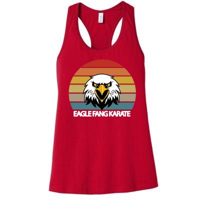 Eagle Fang Karate Retro Logo Women's Racerback Tank