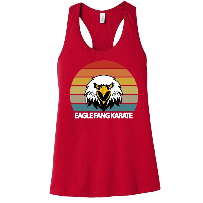 Eagle Fang Karate Retro Logo Women's Racerback Tank