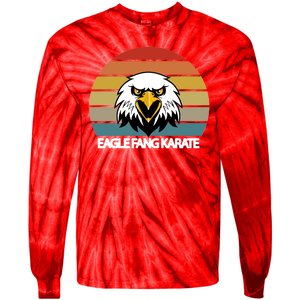 Eagle Fang Karate Retro Logo Tie-Dye Long Sleeve Shirt