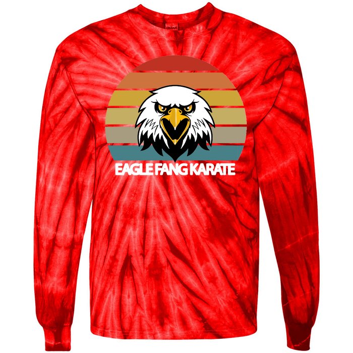 Eagle Fang Karate Retro Logo Tie-Dye Long Sleeve Shirt