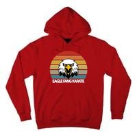 Eagle Fang Karate Retro Logo Tall Hoodie