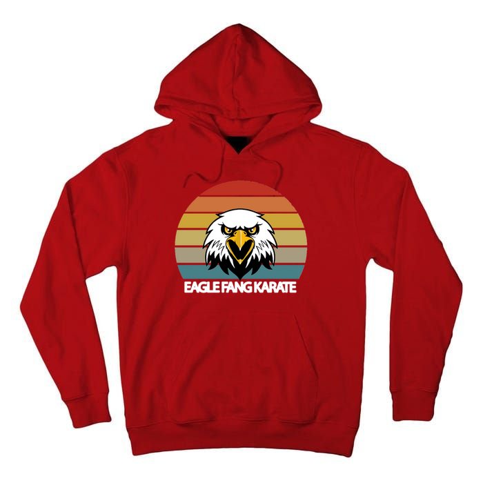 Eagle Fang Karate Retro Logo Tall Hoodie