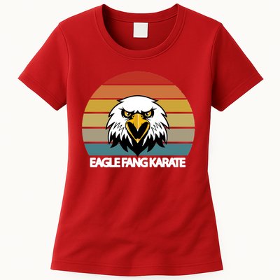 Eagle Fang Karate Retro Logo Womens T-Shirt