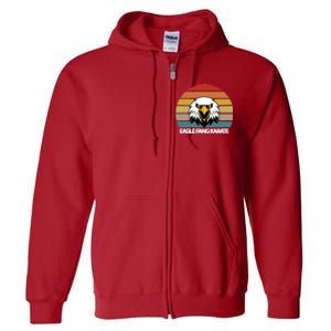 Eagle Fang Karate Retro Logo Full Zip Hoodie