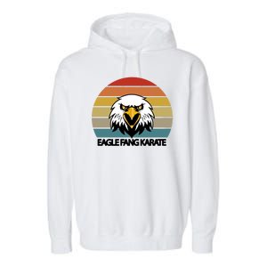 Eagle Fang Karate Retro Logo Garment-Dyed Fleece Hoodie