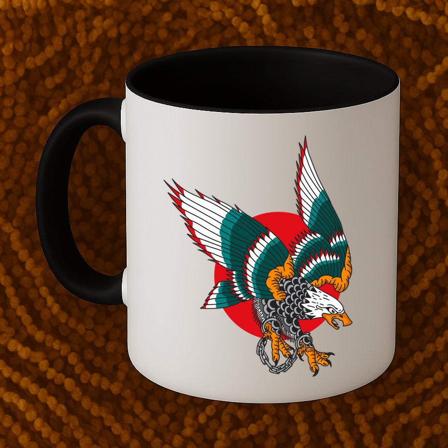 Eagle Handcuffs Mug