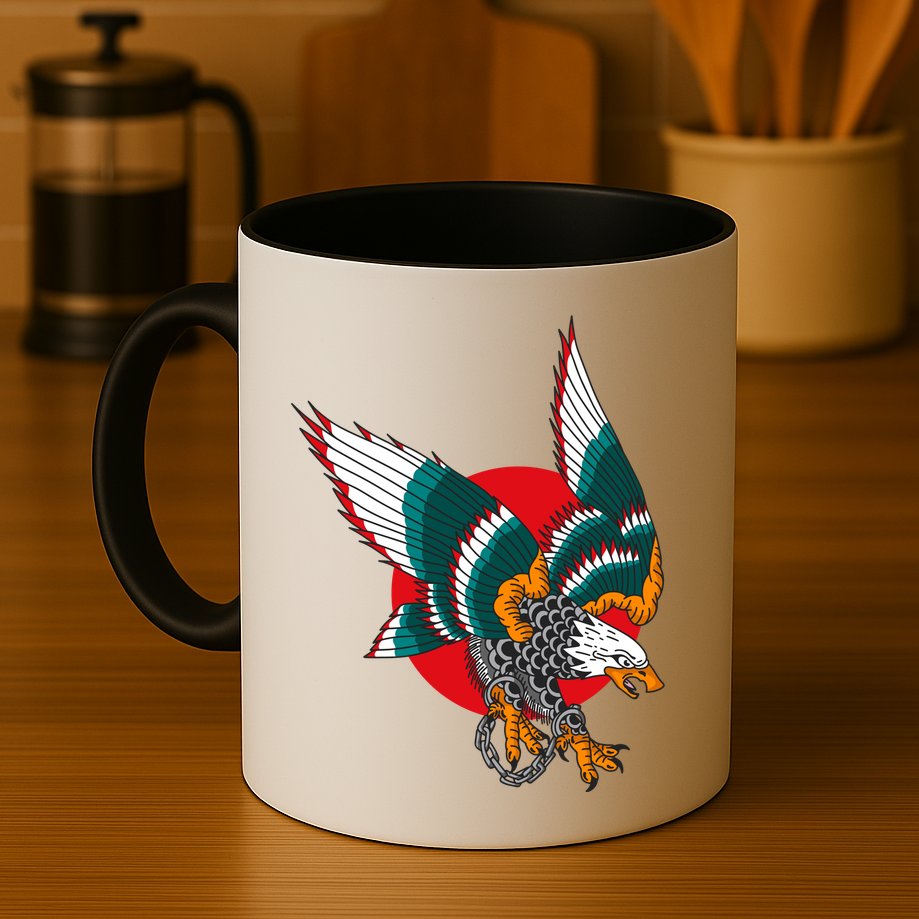 Eagle Handcuffs Mug