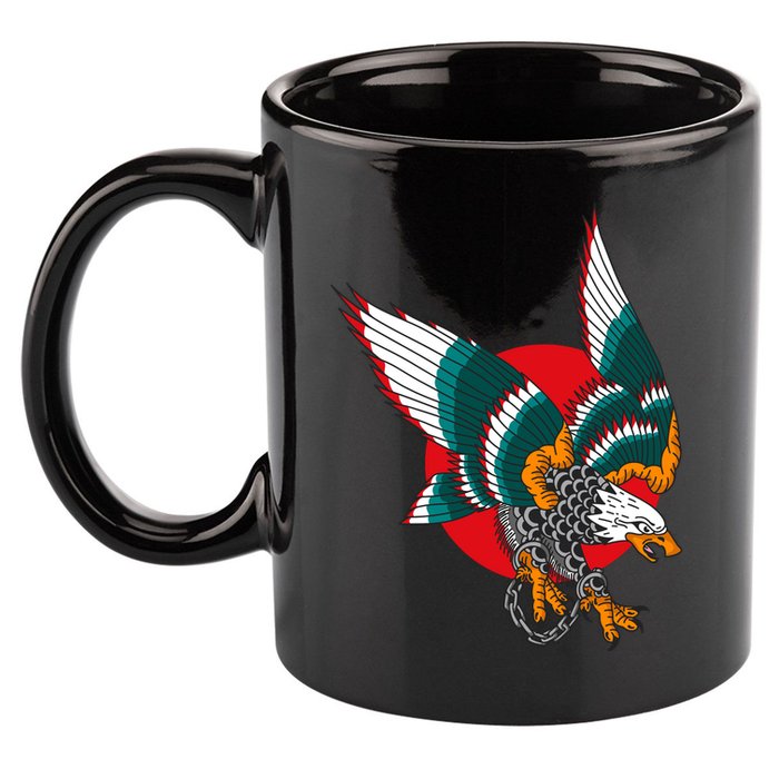 Eagle Handcuffs 11oz C Handle Ceramic Mug