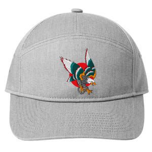 Eagle Handcuffs 7-Panel Snapback Hat