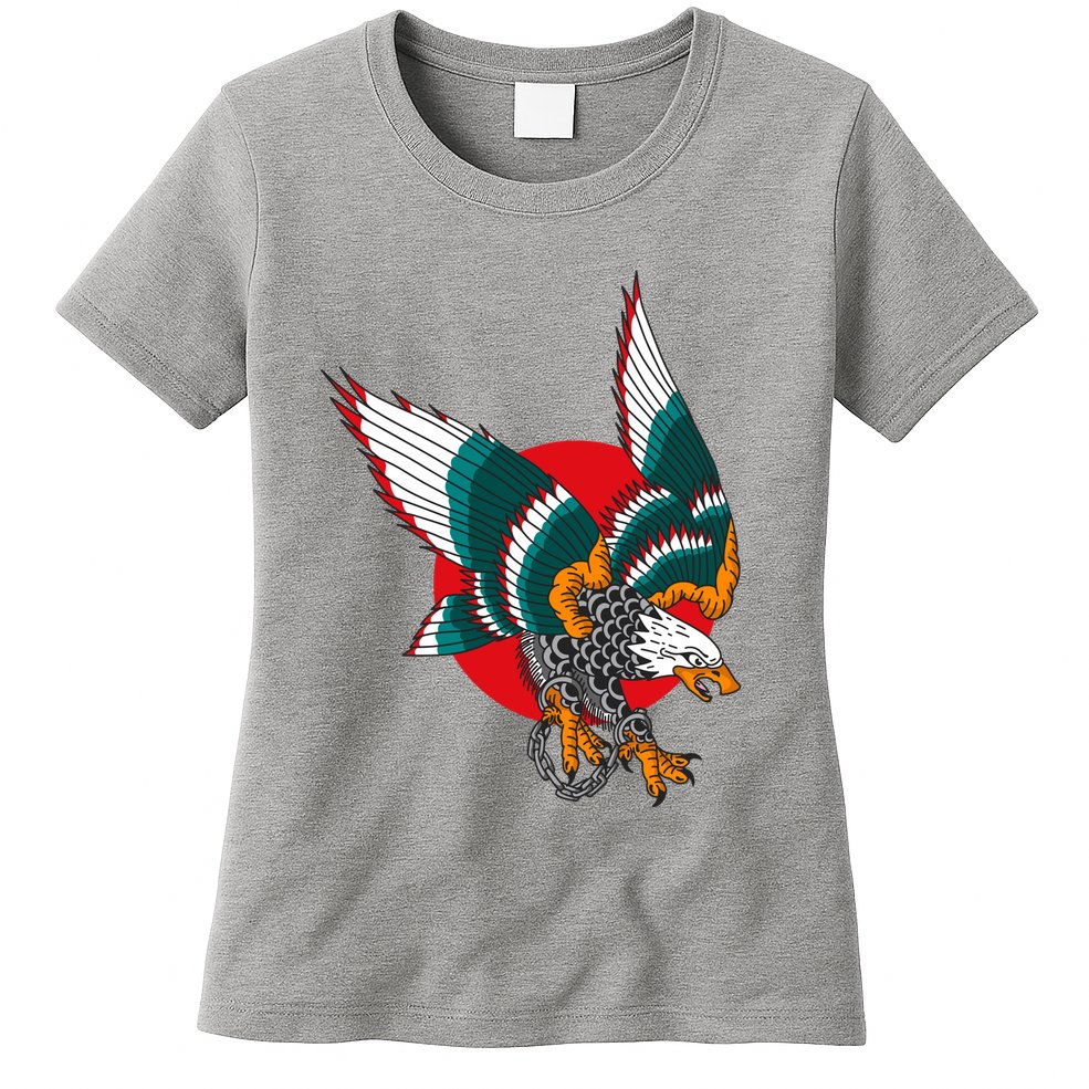 Eagle Handcuffs Womens T-Shirt