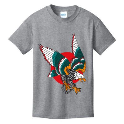 Eagle Handcuffs Kids T-Shirt
