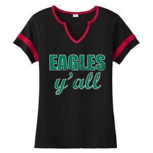 Eagles Y'all Ladies Halftime Notch Neck Tee