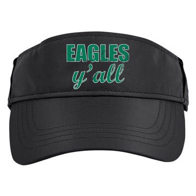 Eagles Y'all Adult Drive Performance Visor