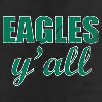 Eagles Y'all Adult Drive Performance Visor