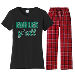 Eagles Y'all Women's Flannel Pajama Set