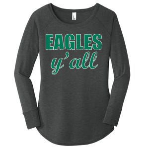 Eagles Y'all Women's Perfect Tri Tunic Long Sleeve Shirt