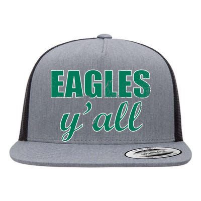 Eagles Y'all Flat Bill Trucker Hat