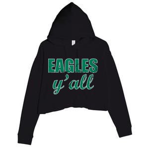 Eagles Y'all Crop Fleece Hoodie