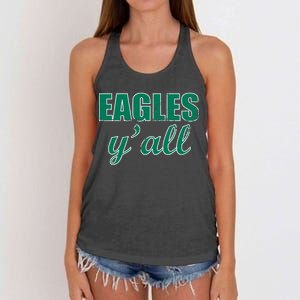 Eagles Y'all Women's Knotted Racerback Tank