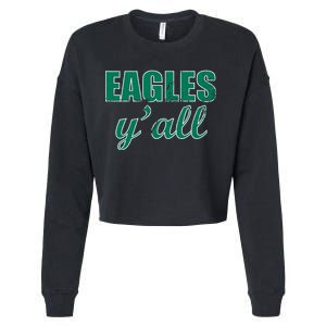 Eagles Y'all Cropped Pullover Crew