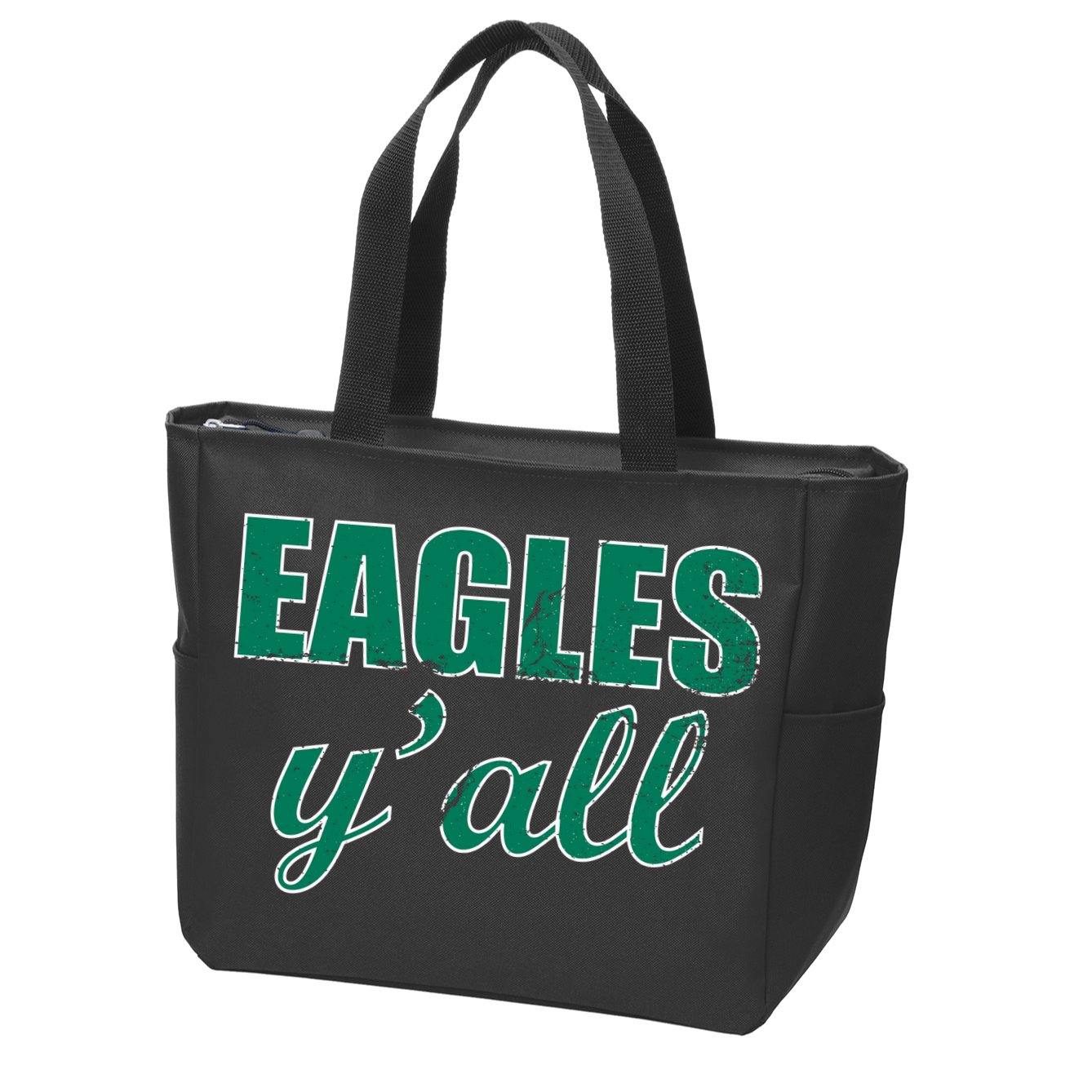 Eagles Y'all Zip Tote Bag