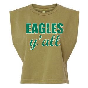 Eagles Y'all Garment-Dyed Women's Muscle Tee